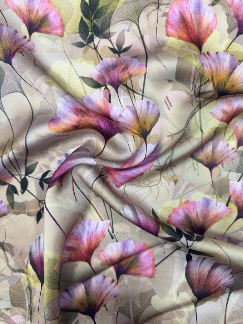 Viscose satin 100%the viscose (127gsm)