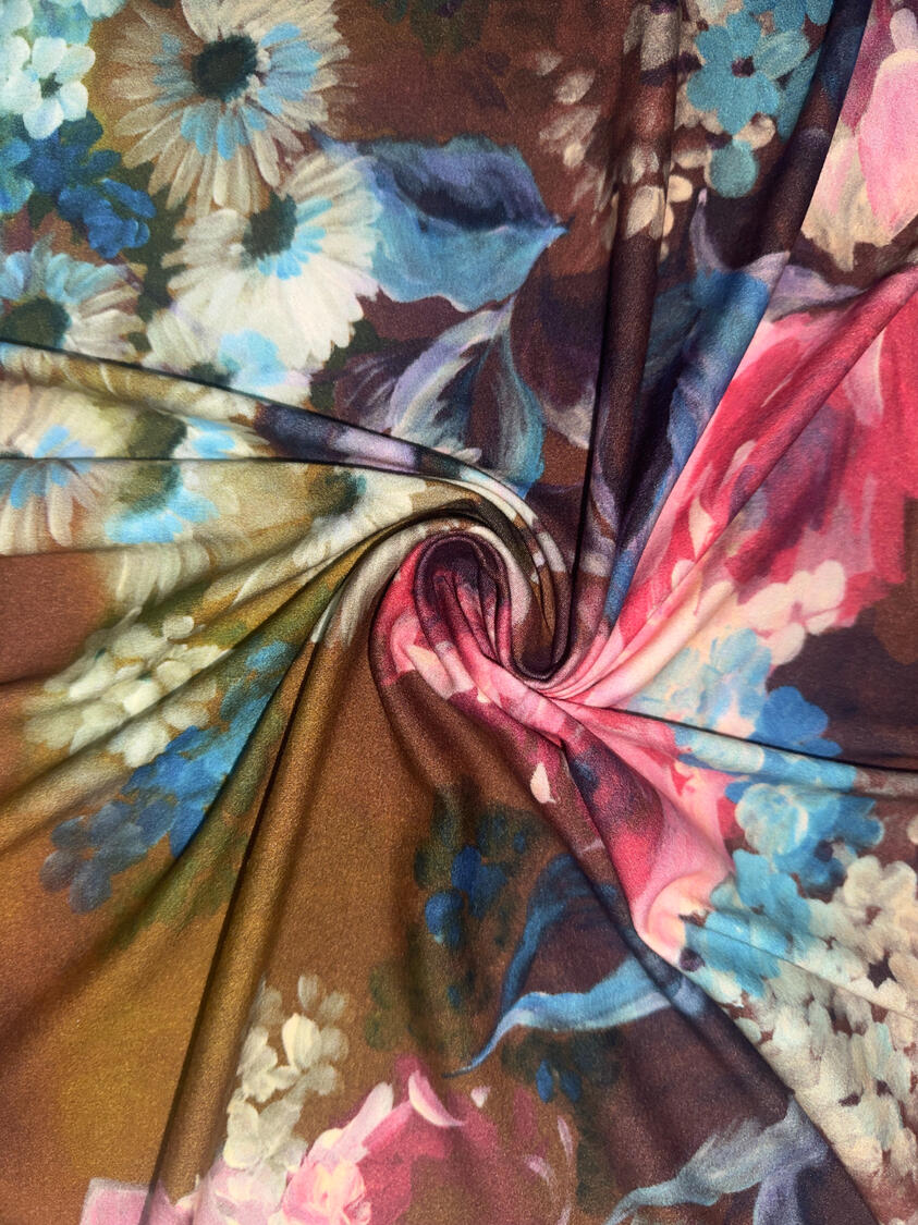 DOUBLE BRUSH DTY KNITTING 95%polyester 5%spx (150-160GSm)